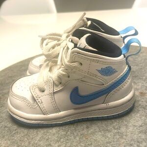 Baby Carolina Blue Jordan 1’s